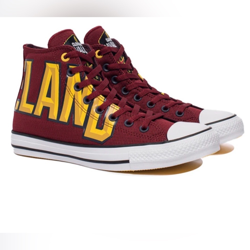 Cleveland Cavaliers Converse Chuck Taylor All Star  High top sneakers unisex